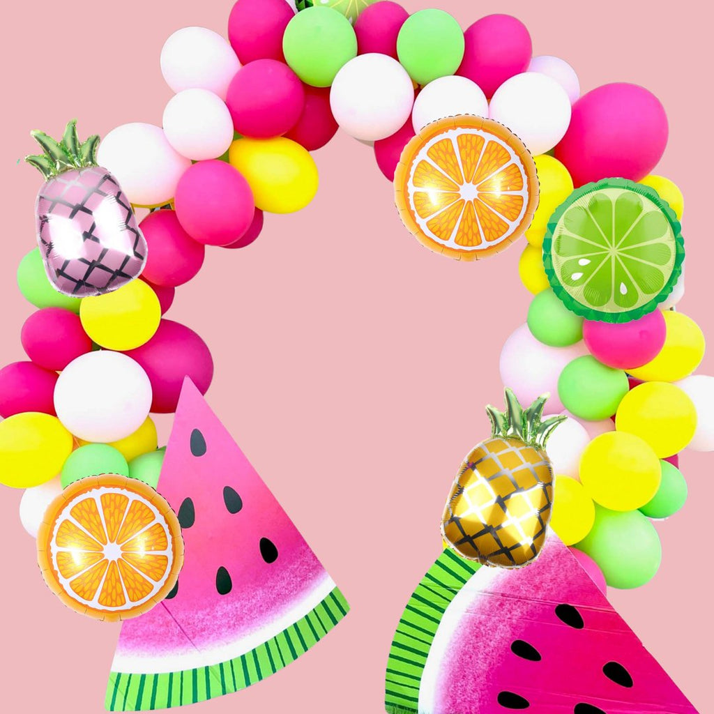 Orange Slice Mylar Balloon – 18" Fruit Party Decor | Ellie’s Party Supply