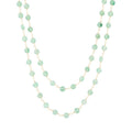 Two Row Green Aventurine Necklace