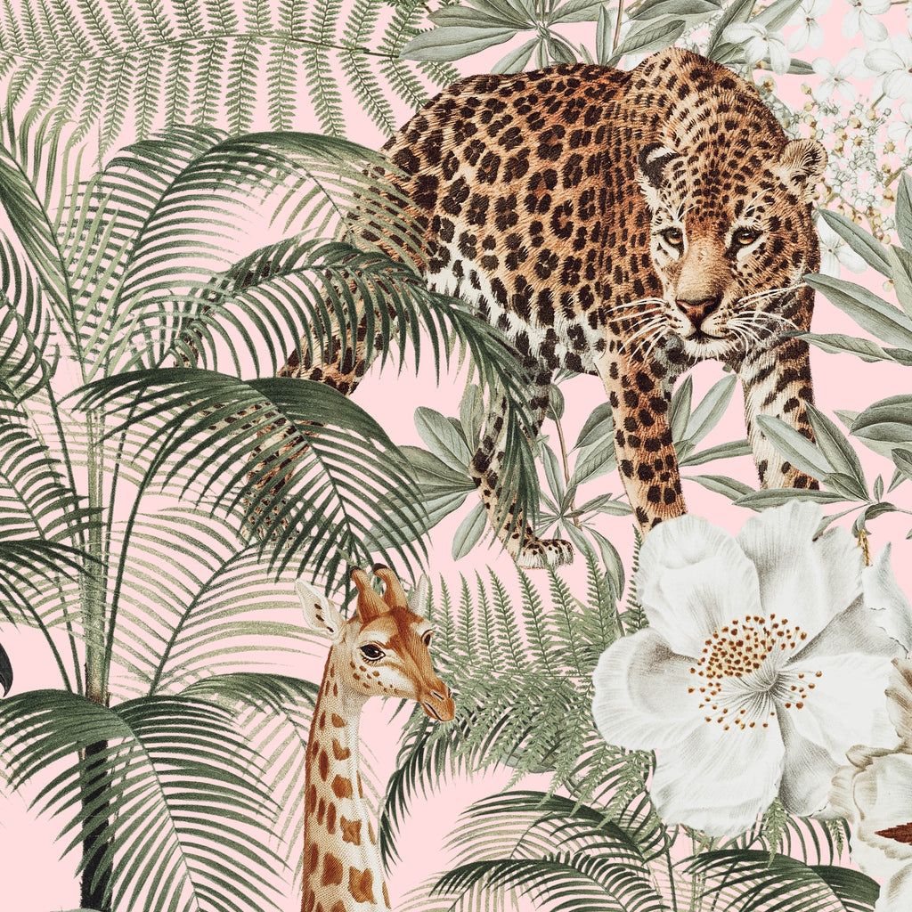 Tanzania (Pink) Wallpaper