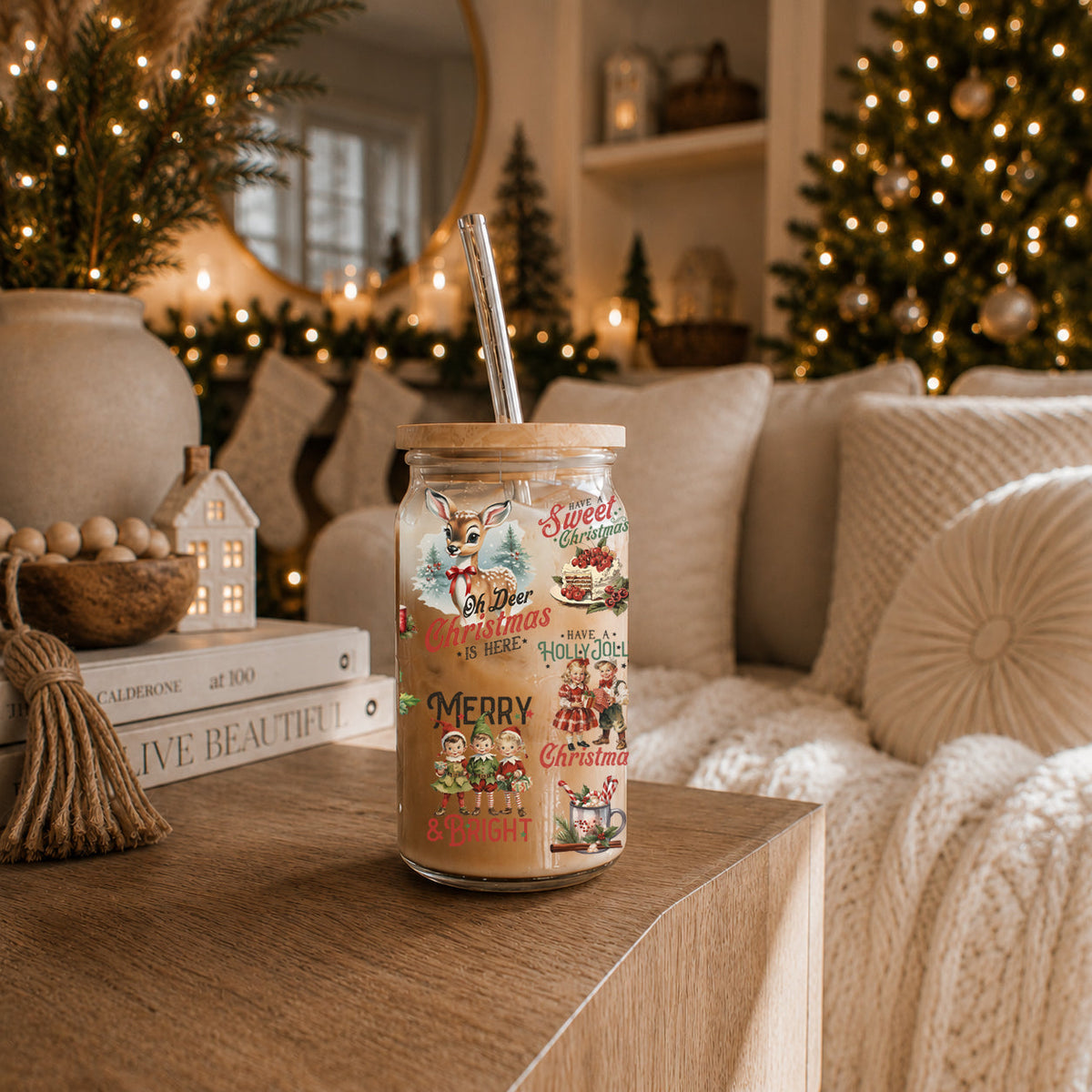Vintage Christmas 17oz