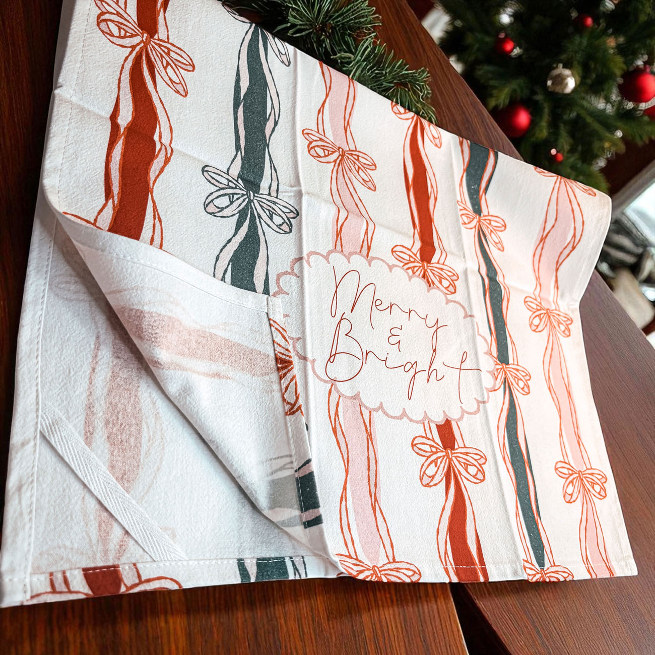 Merry and Bright Kitchen Towel