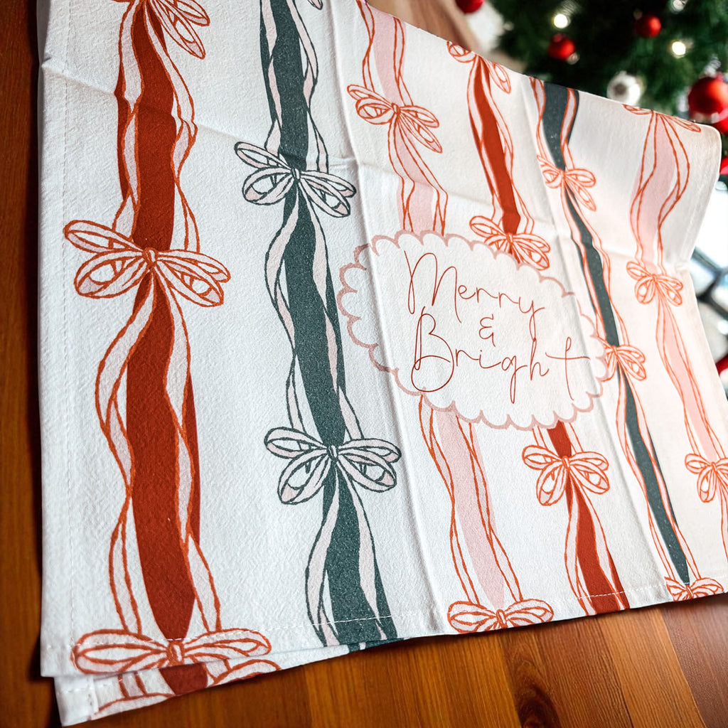 Merry and Bright Kitchen Towel