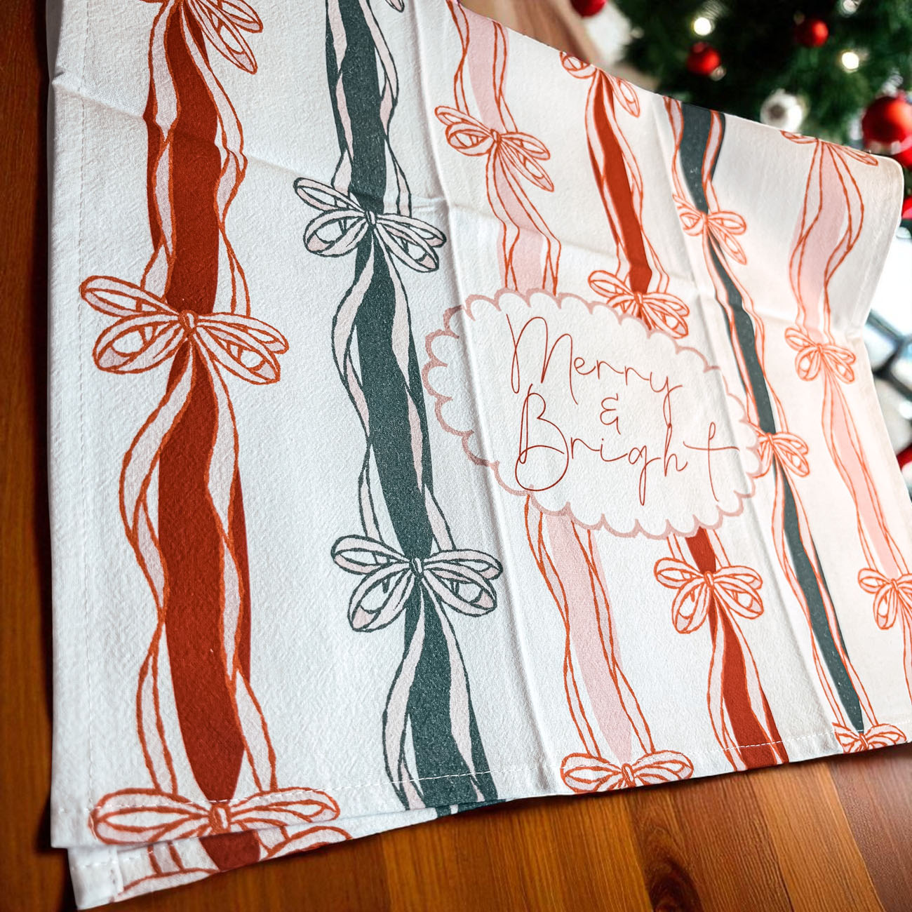 Merry and Bright Kitchen Towel