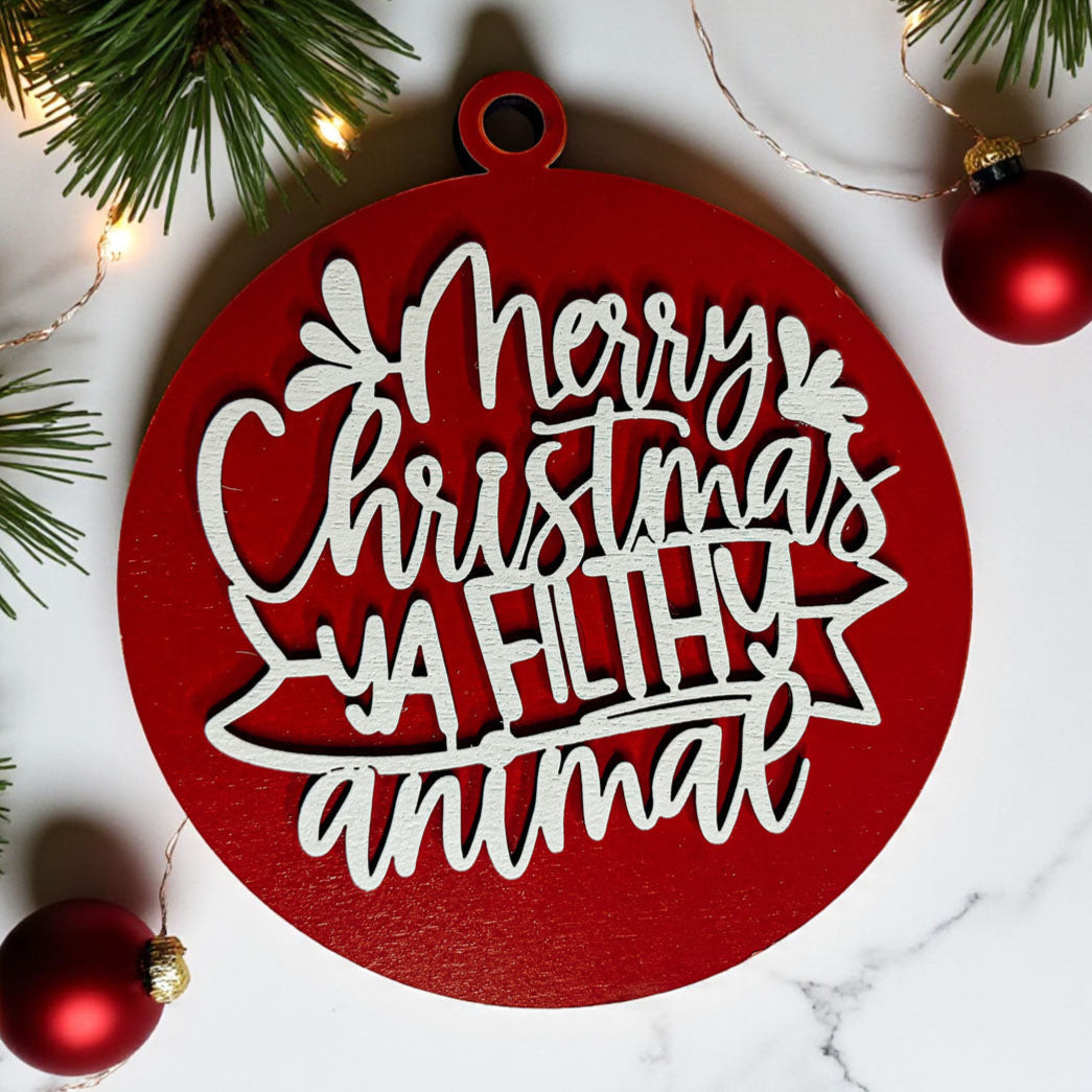Filthy Animal Holiday Tee