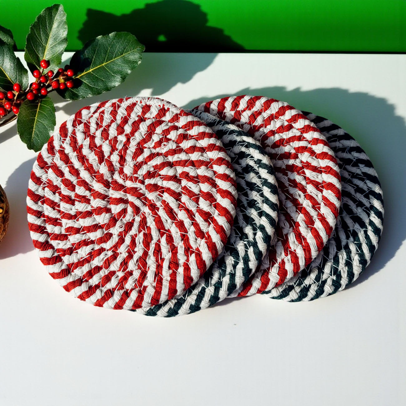 Candy Cane Coaster PRE-ORDER