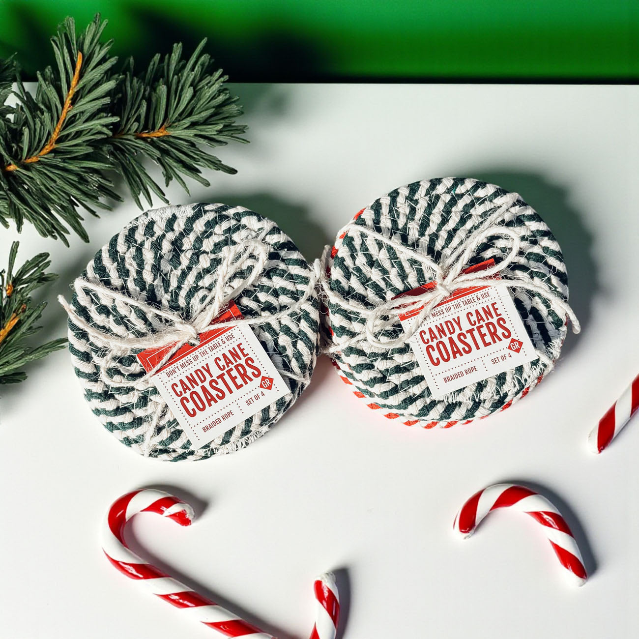Candy Cane Coaster PRE-ORDER