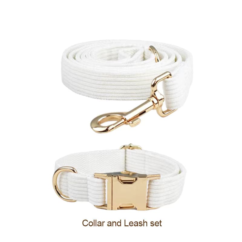 White Corduroy Set